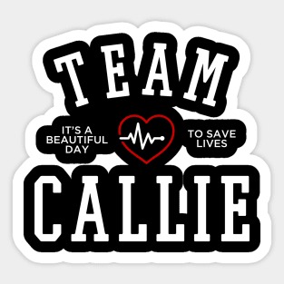 TEAM CALLIE TORRES Sticker